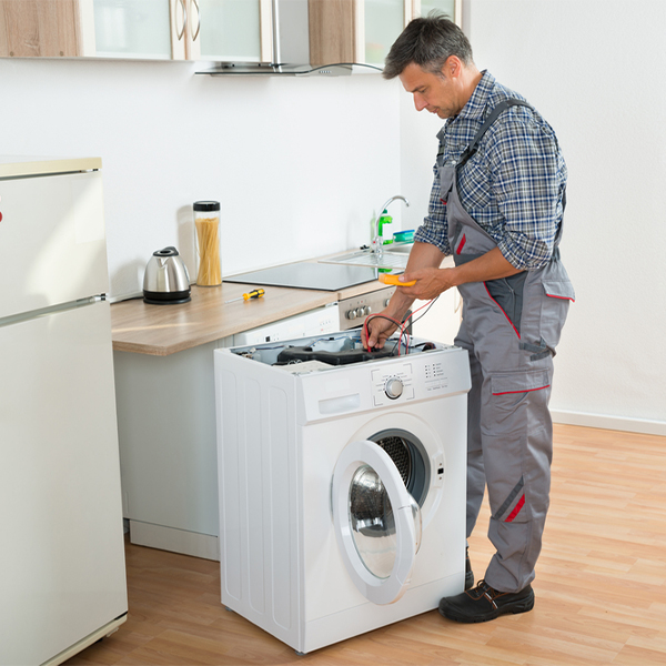 can you walk me through the steps of troubleshooting my washer issue in Log Lane Village Colorado